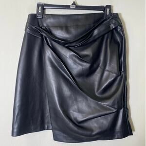 SUNCOO Black Mini Skirt